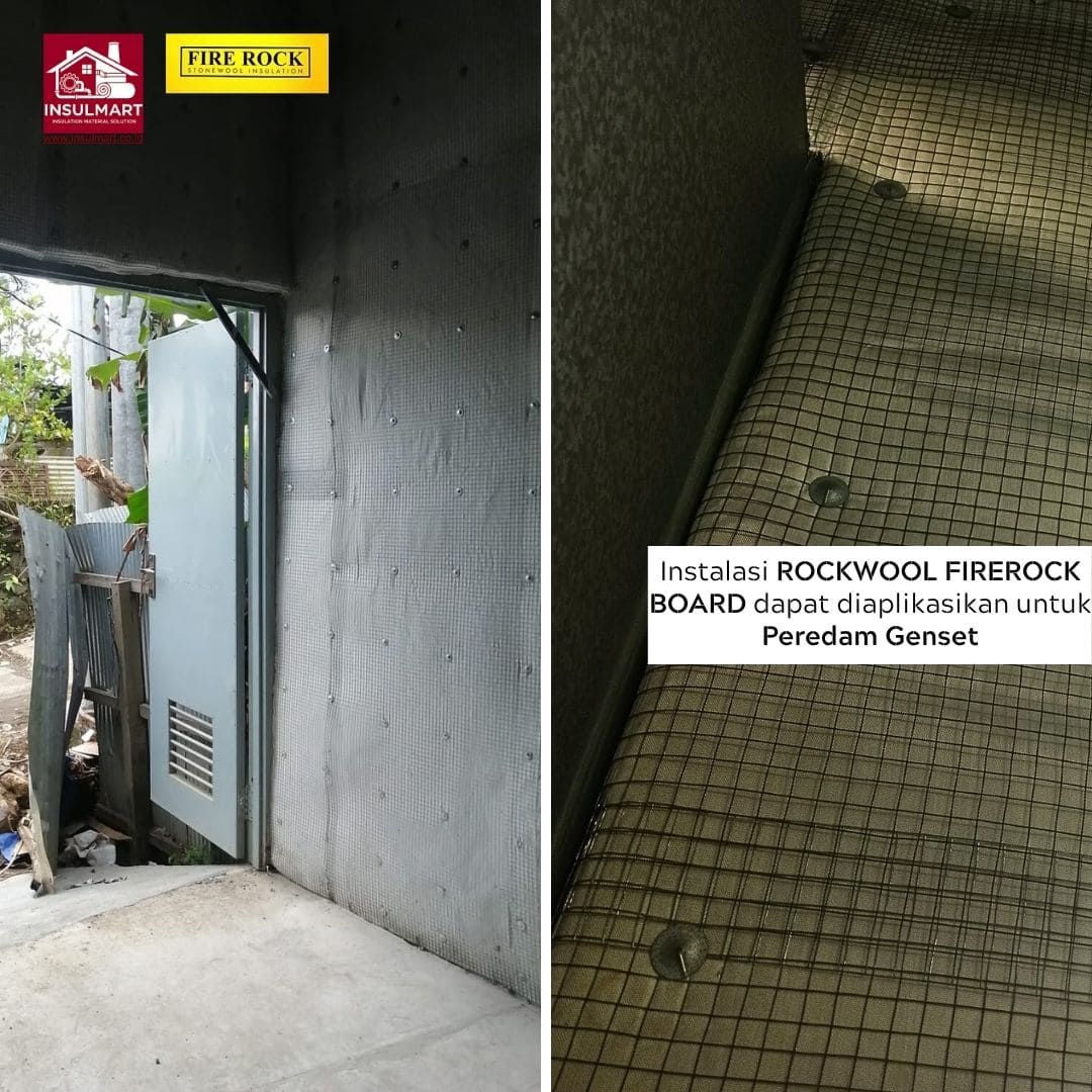 Gambar 4 Rockwool Board Merk Firerock