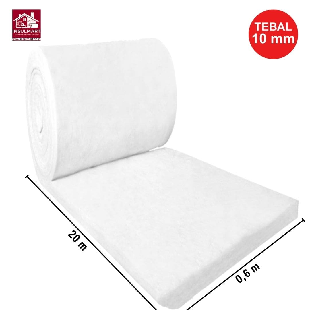 Glasswool Fiber Putih 1