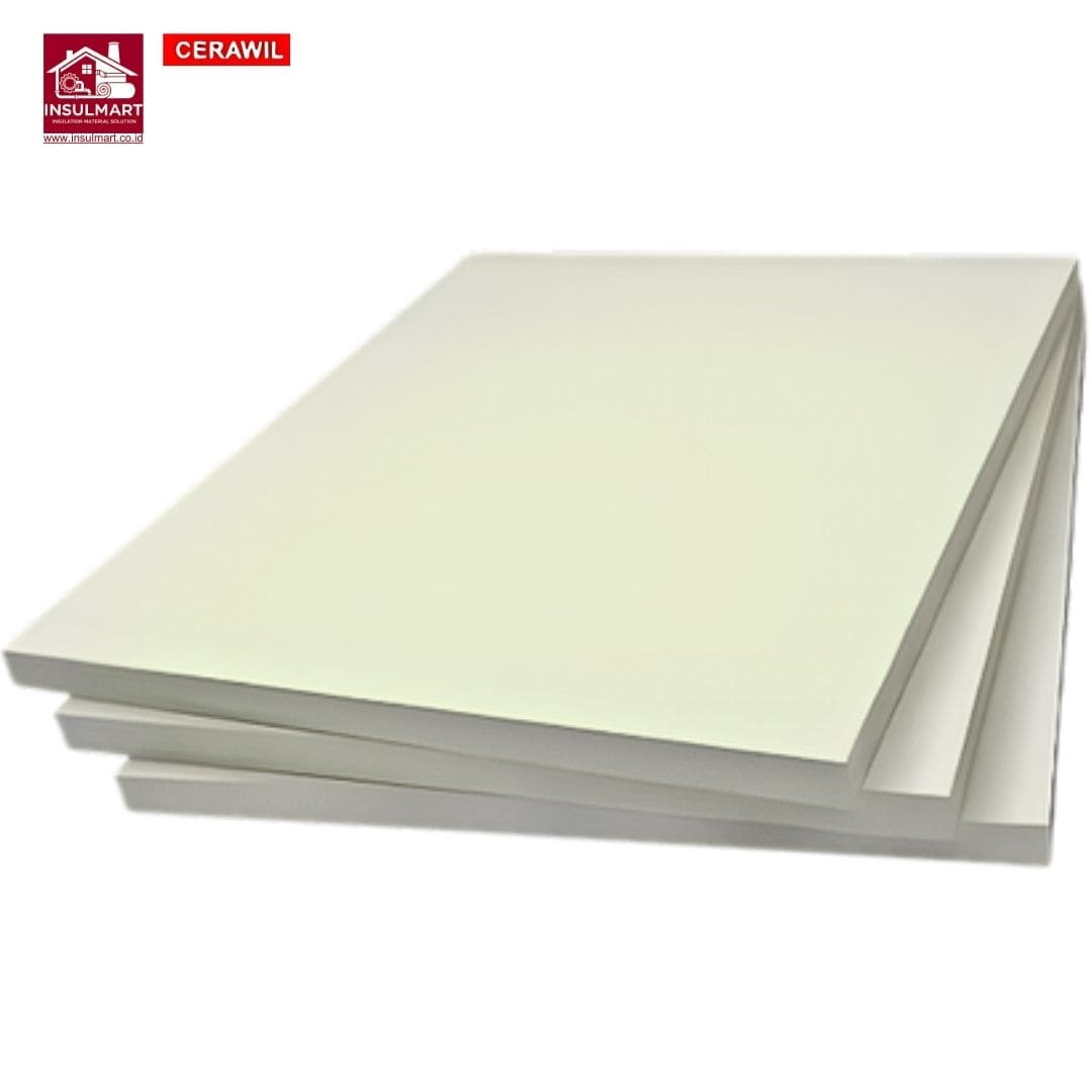 Ceramic Fiber Board (Max Temp. 1430 °C) Merk Cerawil 1