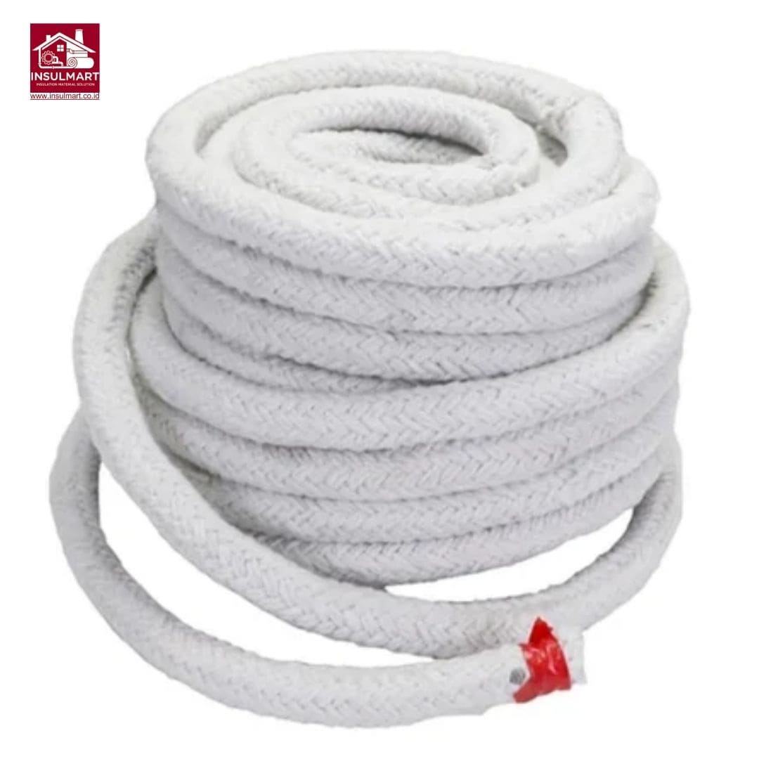 Ceramic Fiber Rope with SS Wire (Max Temp. 1260 °C) Merk Cerawil 3