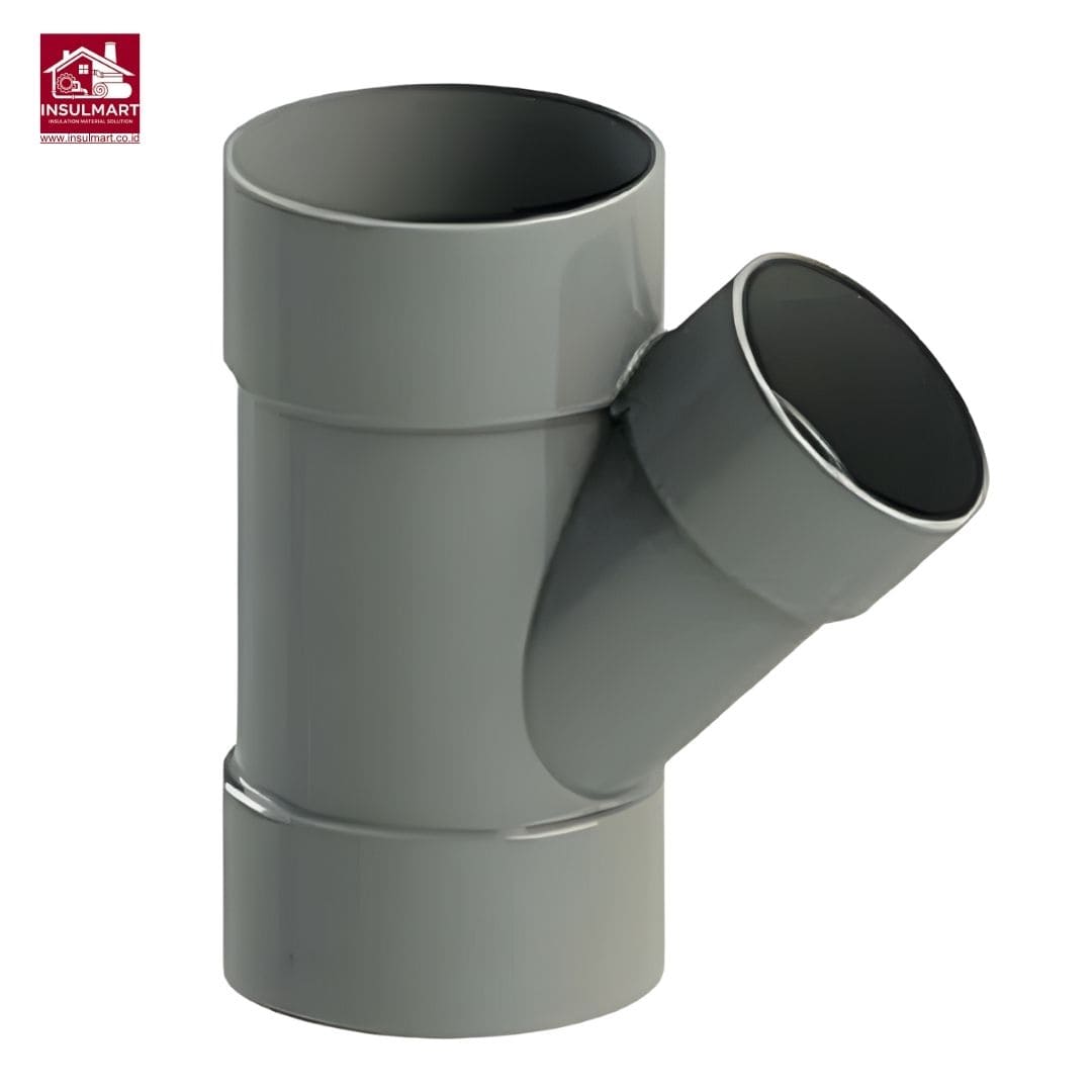 Y Branch (D - Y) Standard JIS K 6743 Aplikasi Air Bersih Merk Rucika 1