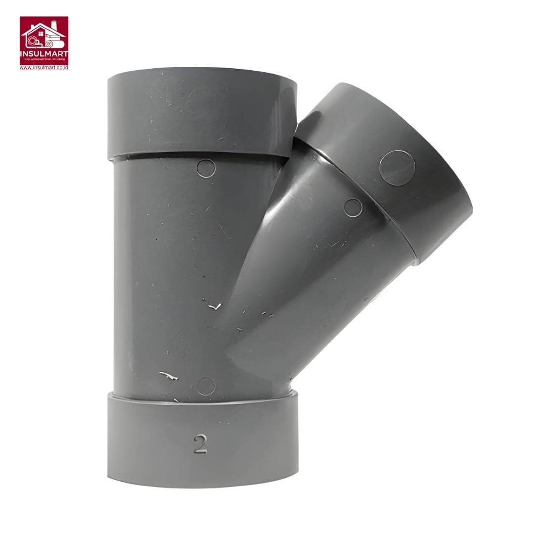 Y Branch (D - Y) Standard JIS K 6743 Aplikasi Air Bersih Merk Rucika 3