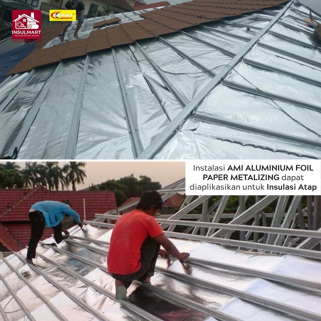 Aluminium Foil Paper Metalizing Merk AMI 2