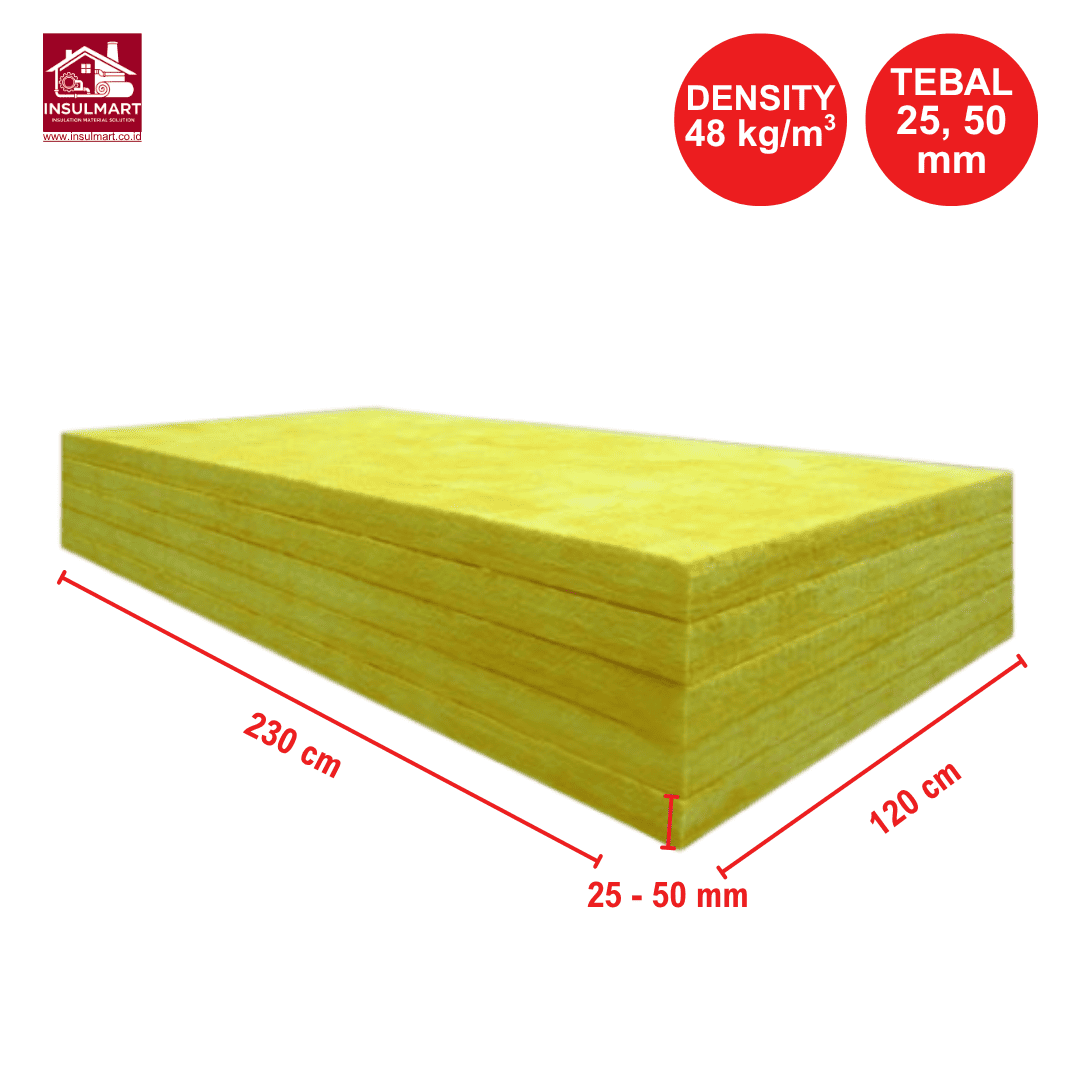 Glasswool Slab Merk Kimmco 1